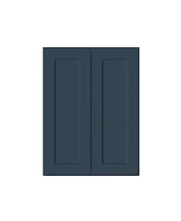 Boyel Living W27" Dove Wall Cabinet with Full Overlay Hdf Door for Custom Kitchen or Bathroom