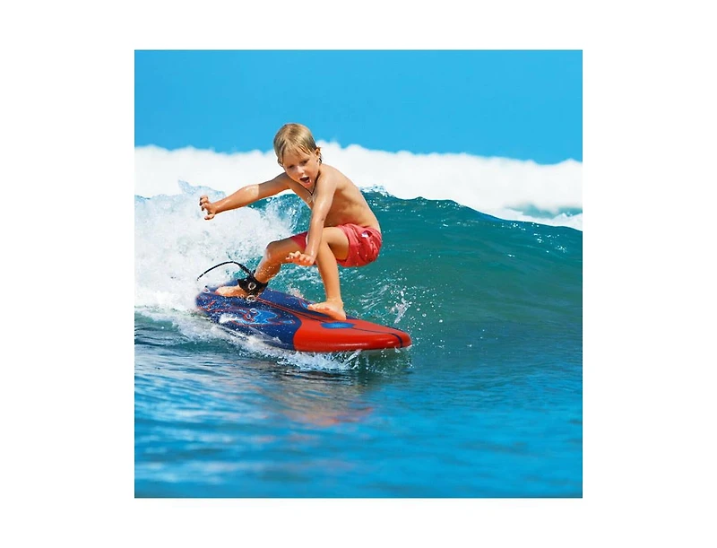 Hikeen 6 Feet Surfboard with 3 Detachable Fins