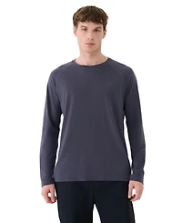 4F Men's Quick-Dry Trekking Long Sleeve Tee Crewneck Fit