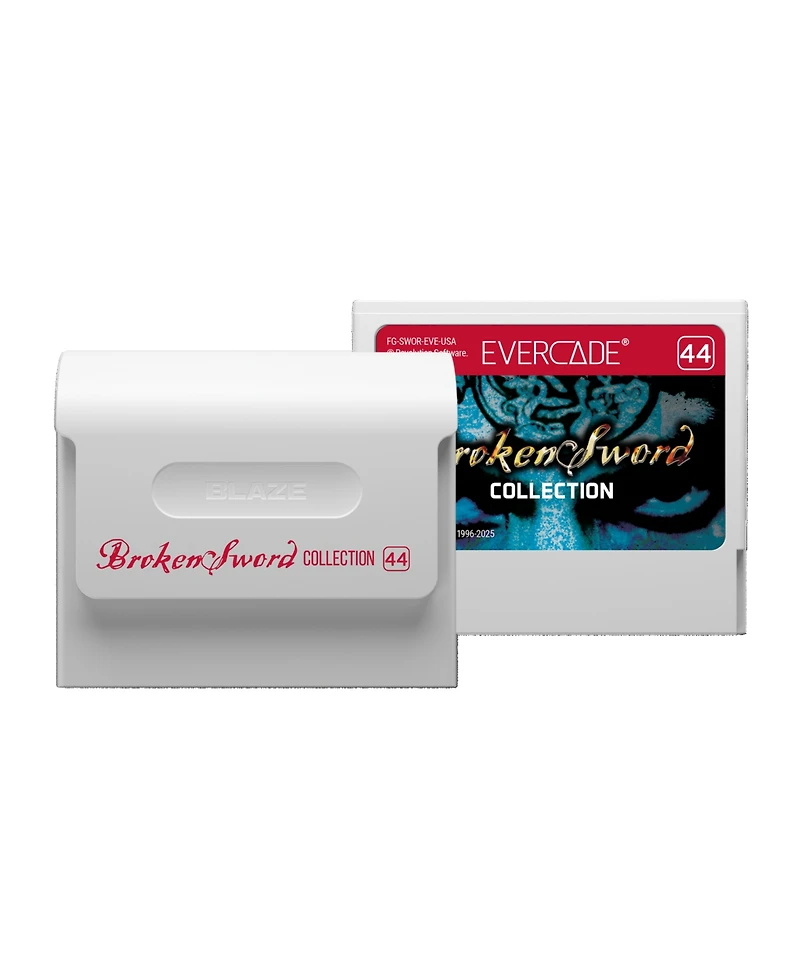 Blaze Entertainment Broken Sword Collection Evercade and Super Pocket