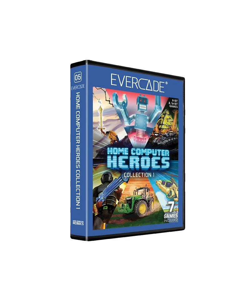 Blaze Entertainment Home Computer Heroes 7-Game Arcade Collection 1 Evercade