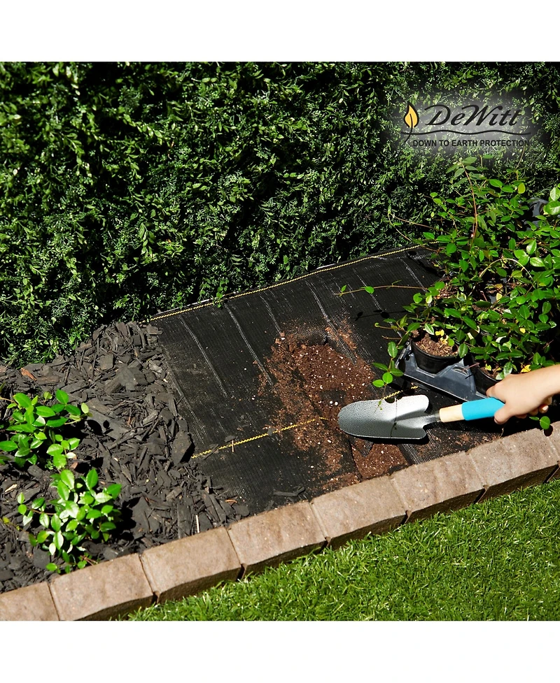 DeWitt Company 3.2oz 4' x 100' Woven Weed Barrier Landscape Fabric Ground Cover