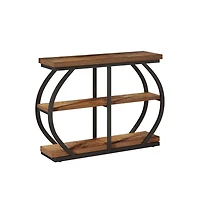 Slickblue Modern 3-Tier Console Table for Hallway or Sofa