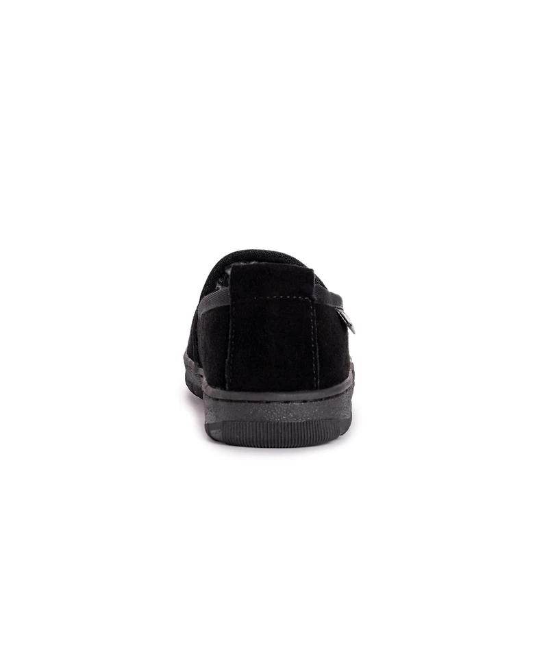 Muk Luks Men's Eric Genuine Suede Slip On Slippers