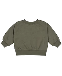 Gerber Toddler 0 -5T Neutral Crewneck Sweatshirt
