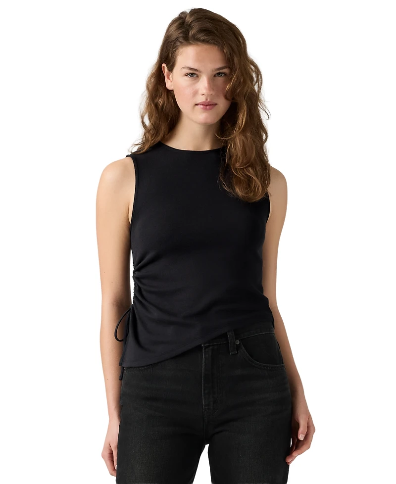Levi's Women's Alila Asymmetrical Ribbed-Knit Tank Top