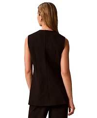 Calvin Klein Women's Sleeveless Crewneck Top