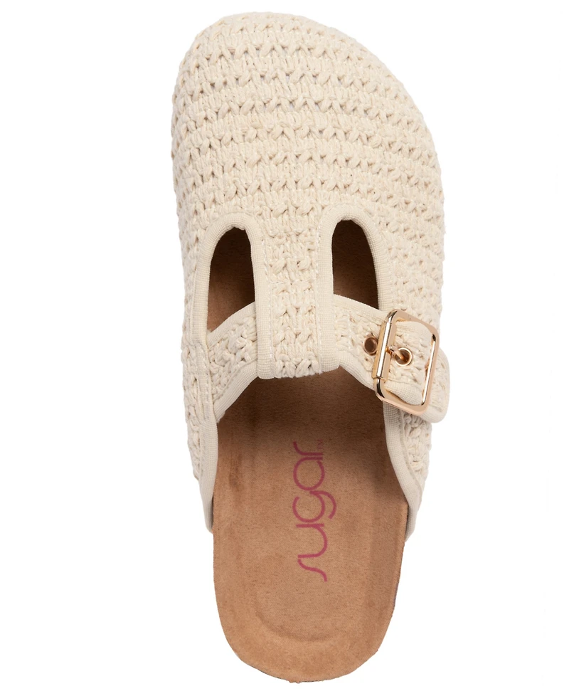 Sugar Women's Snicker Closed-Toe Slip-On Casual Clogs