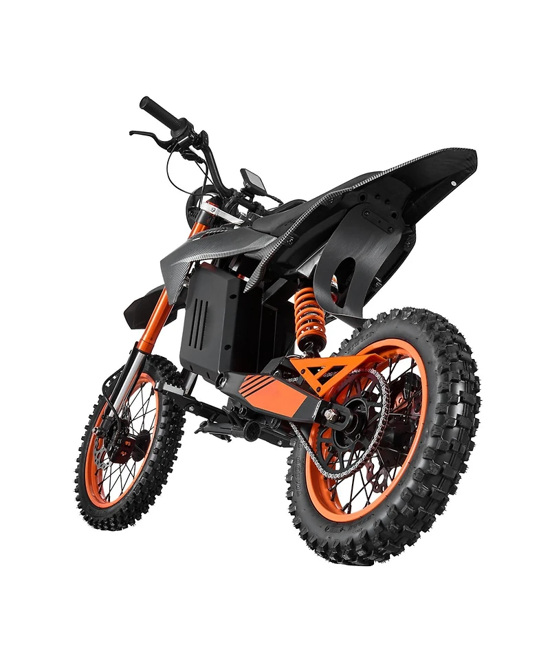 Hongge 2000W 48V Off Road Electric Dirt Bike Dual Suspension