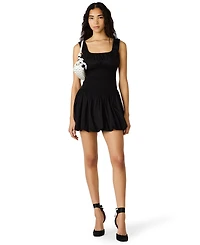 Steve Madden Juniors' Square Neck Dress
