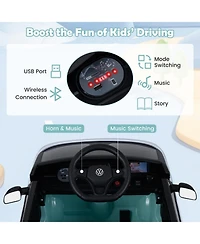 Hongge Kids Electric Ride On Bus with Music and Led Headlights