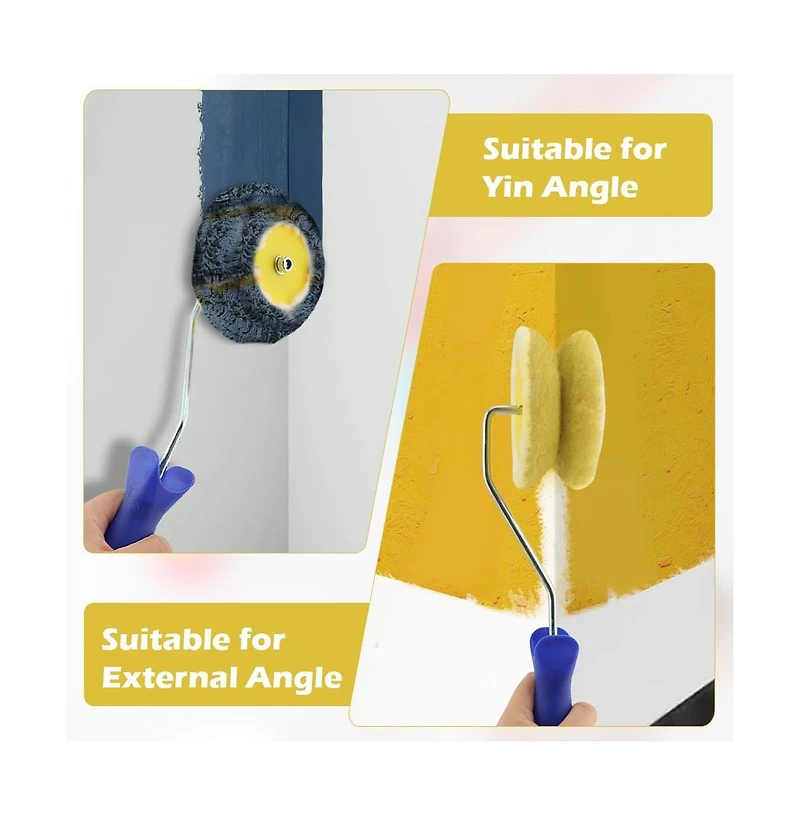 Xdovet Corner Edgert Roller Kit Drywall Tool Wallting Decoration