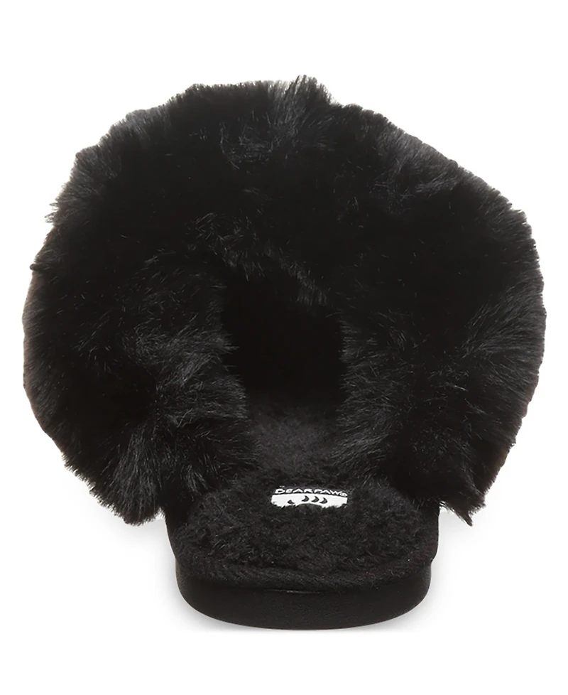 Bearpaw Women's Silkie Faux Fur Plush Slip-On Slippers