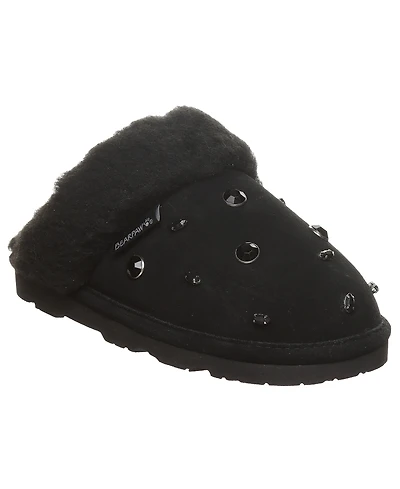 Bearpaw Women's Loki Nova Embellished Suede Scuff Slippers
