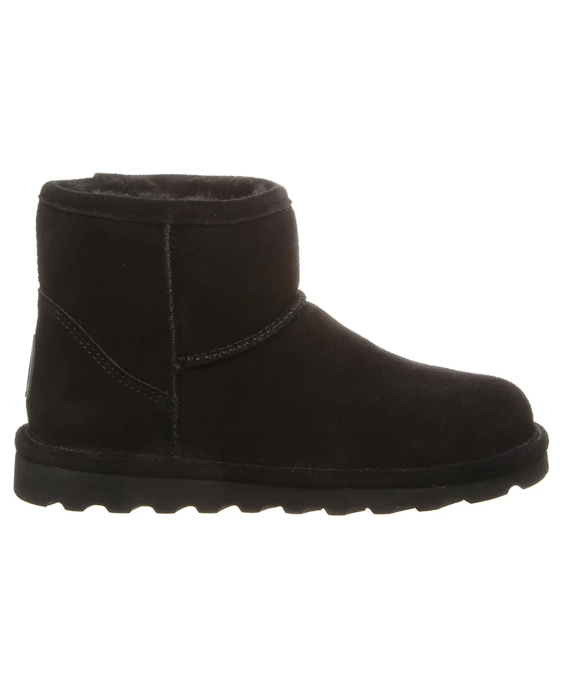 Bearpaw Women's Alyssa Suede Wide Ankle Boots