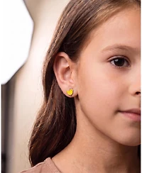 Chanteur Kids Chicken Hypoallergenic Earrings for Girls with Surgical Titanium Screwbacks