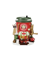 Department 56 North Pole Village Light-Up Bean Depot Espresso Co. Figurine