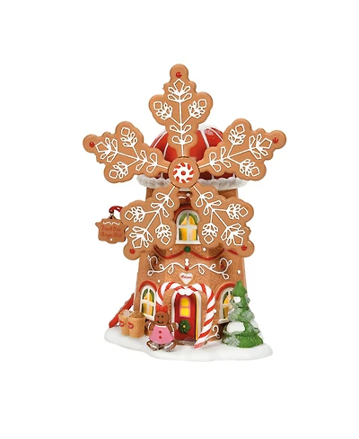 Department 56 North Pole Village Gingerbread Cookie Mill Figurine