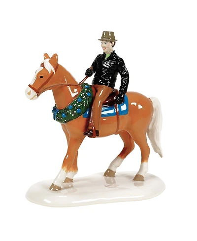 Department 56 Snow Village Elvis Rising Sun Figurine