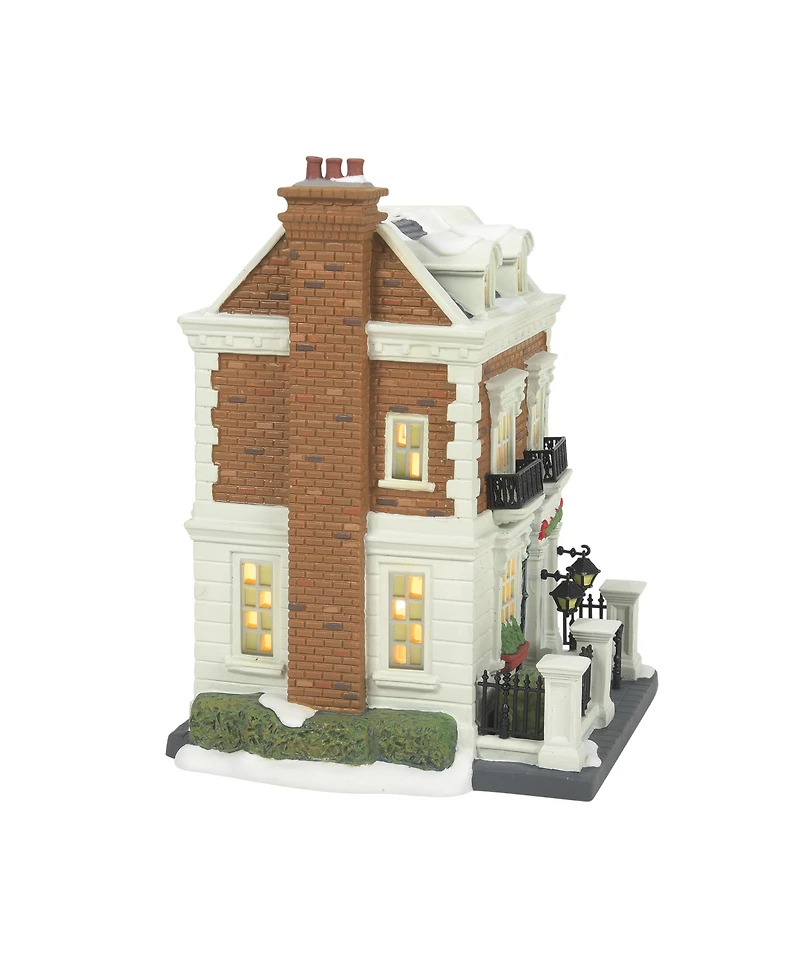 Department 56 Dickens Village 17 Cherry Tree Lane Light-Up House Figurine