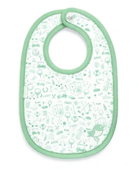 Bits and Bows Baby Unisex Golf Print Bib
