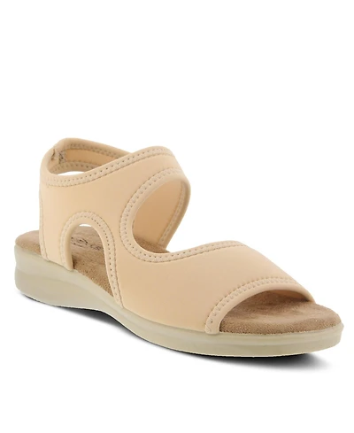 Flexus Women's Marya Ankle Strap Sandal with Adjustable