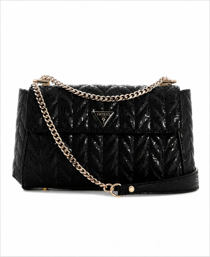 Guess Stacey Flap Small Convertible Crossbody Handbag