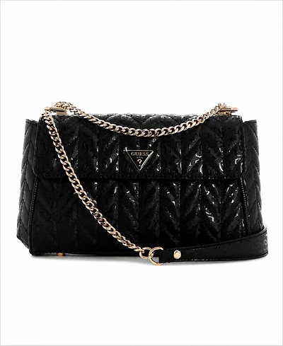 Guess Stacey Flap Small Convertible Crossbody Handbag