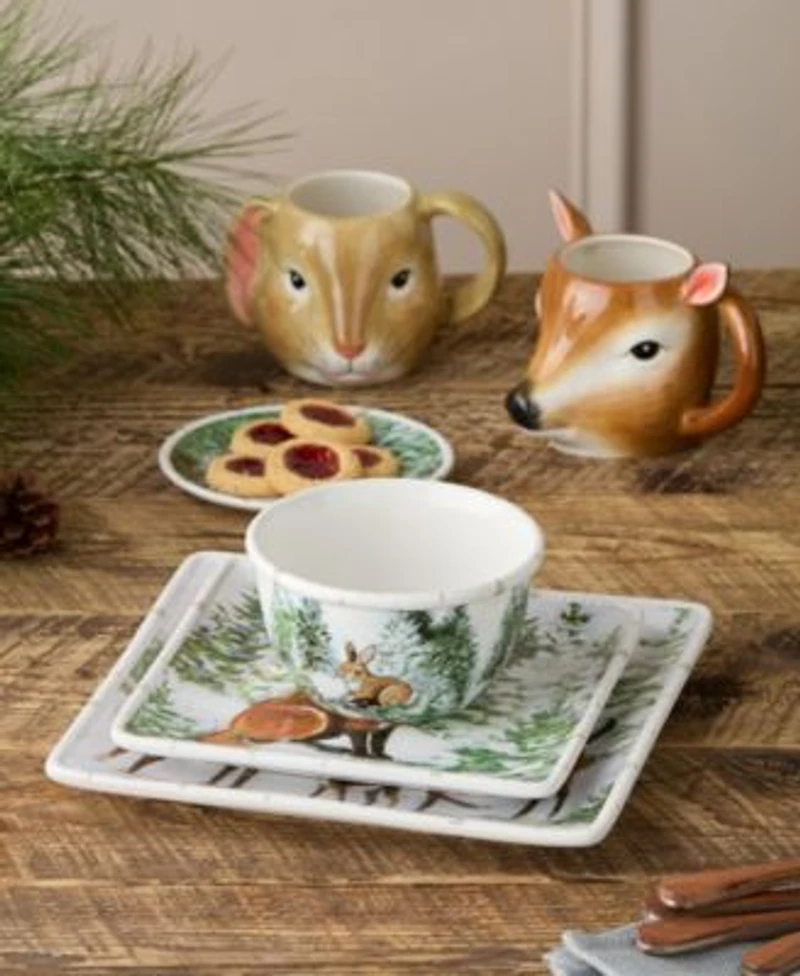 Certified International Winter Cabin Dinnerware Collection