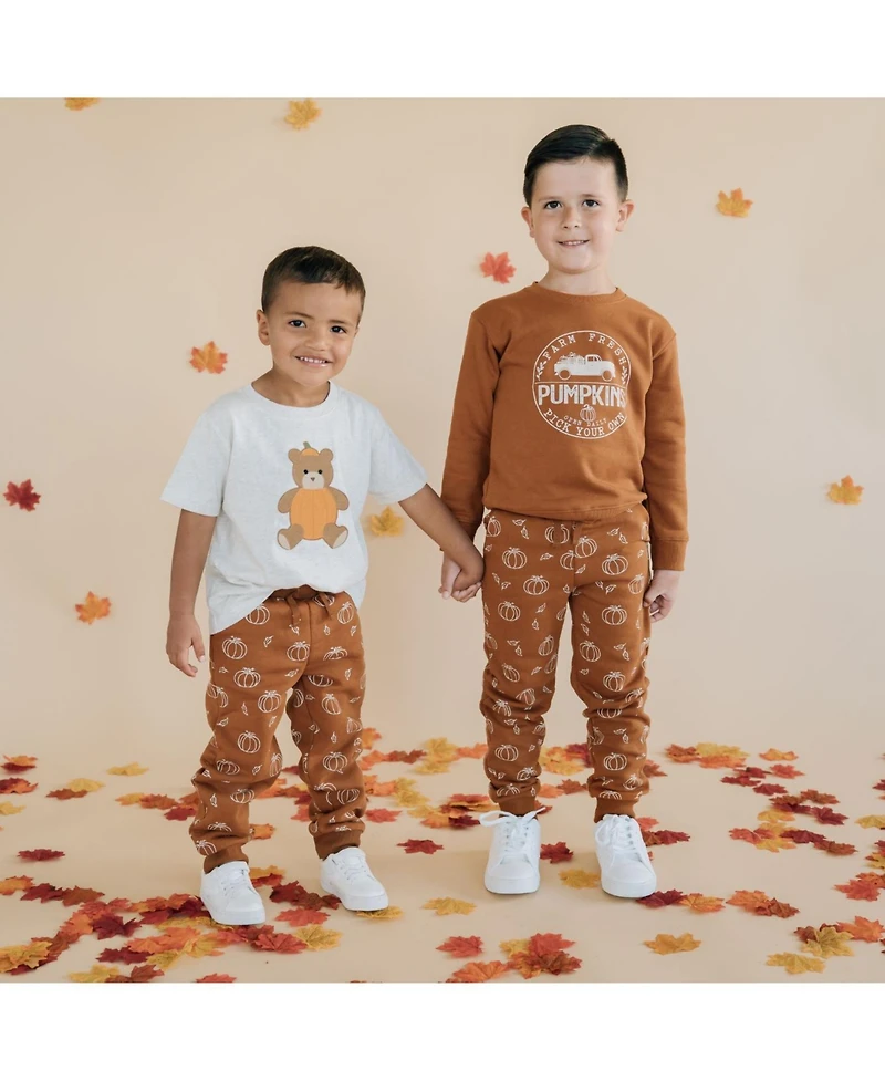 Sweet Wink Big Boys Farm Fresh Pumpkins Sweatshirt
