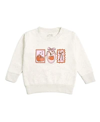 Sweet Wink Little Girls Pumpkin Cameo Sweatshirt