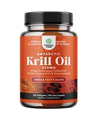 Nature's Craft Krill Oil Softgels, Nature's Craft, 120ct