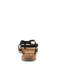 Azura Women's Classylady Suede Sandal with Upper