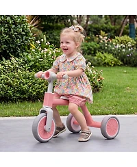 Hongge Convertible Limited-Steering Toddler Trike, 66 lb Capacity, Ages 2-4