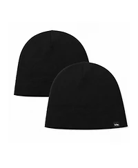 Kin Apparel Unisex Black Satin Lined Skull Cap Set of 2