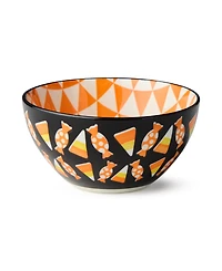 Certified International Halloween Pad Print Bowls, Set of 6