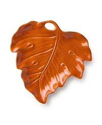 Certified International Autumn Meadows Leaf Platters, Set of 2