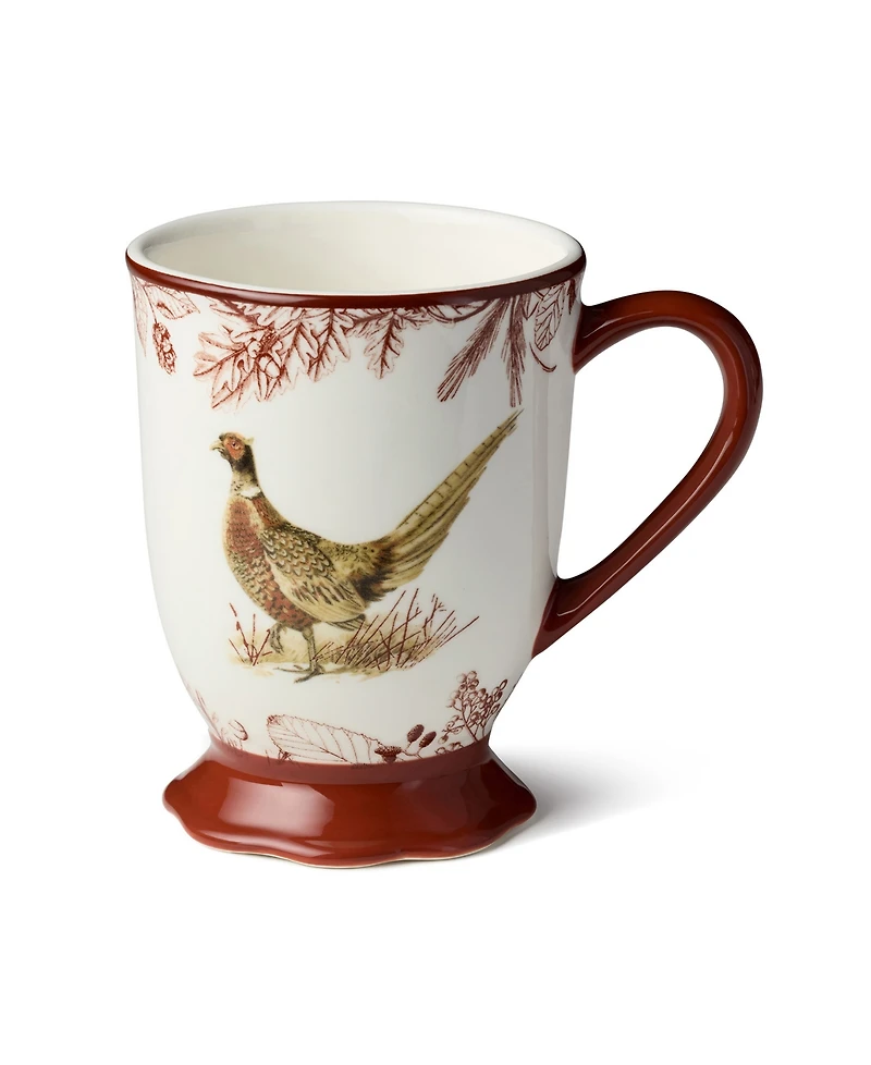 Certified International Pheasant Grove Mugs, Set of 4
