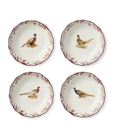 Certified International Pheasant Grove Soup Bowls, Set of 4