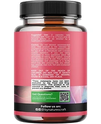 G-Curve Advanced Formula for Women, Horny Goat Weed with Maca and Tribulus Terrestris for Enhanced Energy Mood and Performance, Nature's Craft, 90ct