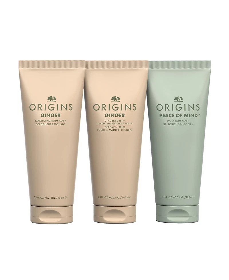 Origins 3-Piece Lather, Rinse, Relax Body Care Gift Set