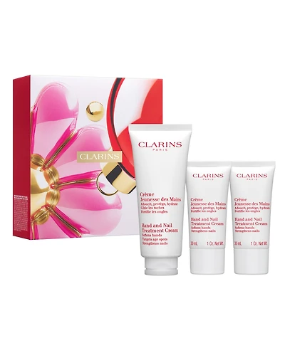 Clarins 3-Piece Hand & Nail Nourishing Treatment Cream Gift Set