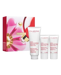 Clarins 3-Piece Hand & Nail Nourishing Treatment Cream Gift Set