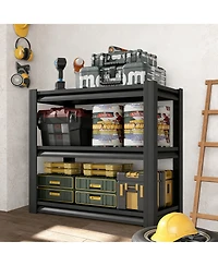 Boyel Living Fish Tank Stand 34 Inch Heavy Duty Steel 3 Tier Adjustable Shelves 660lb