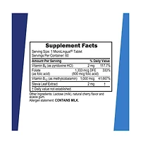 Superior Source No Shot Vitamin B12 Methylcobalamin (1,000 mcg), B6, Folic Acid, Quick Dissolve MicroLingual Tablets, 60 Ct, Increase Energy