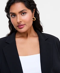 I.n.c. International Concepts Plus Stretch 3/4-Sleeve Blazer, Macy's Exclusive