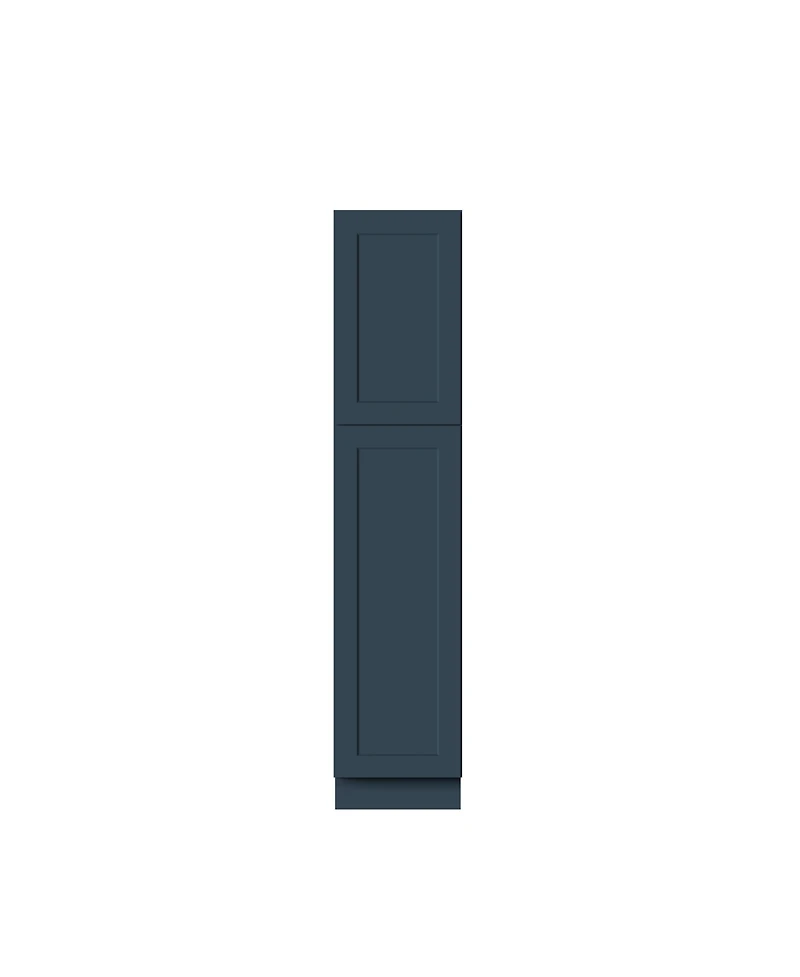 Boyel Living 84 Inch Hight Pantry Cabinet 2 Doors 4 Shelves, Ready to Assemble Kitchen with Solid Wood Frame, Soft-Close Slides and Hinges