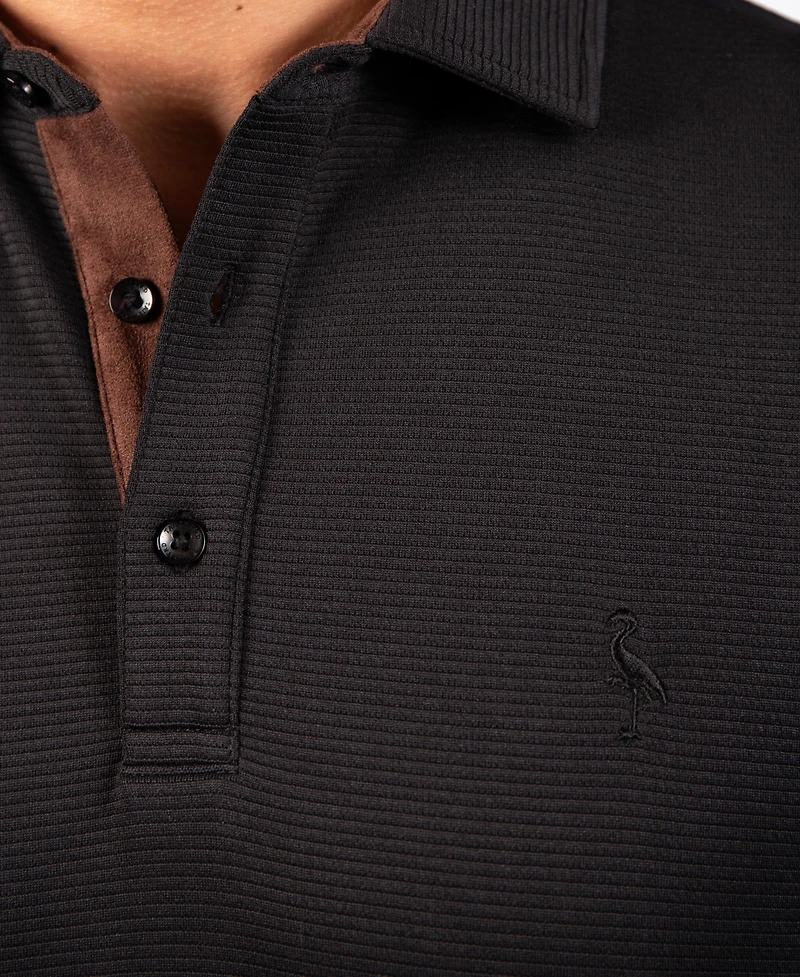 TailorByrd Men's Ottoman Polo