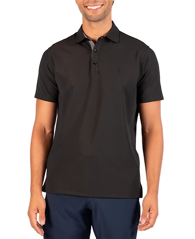TailorByrd Men's Micro Grid Performance Polo