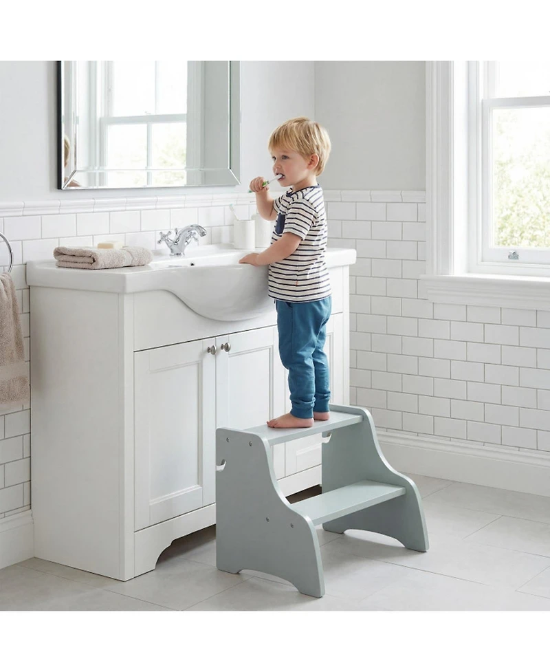 Hongge 3-In-1 Foldable Toddler Tower Convertible to 2-Step Stool